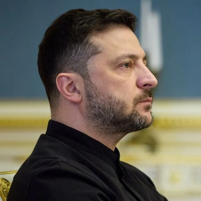 Ο Ουκρανός πρόεδρος, Βολοντίμιρ Ζελένσκι