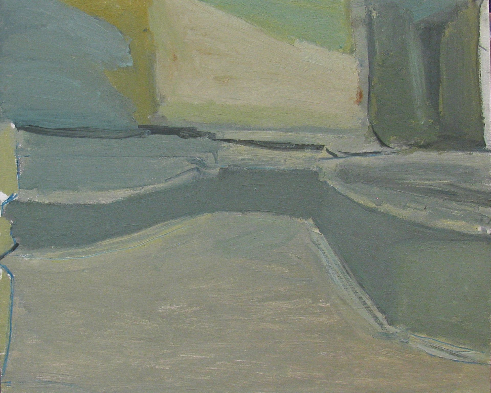 τρέχει προς τα δόντια του. 2023. λάδι σε ξύλο 40x50εκ