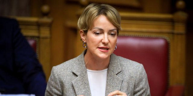 H εκπρόσωπος Τύπου της Νέας Δημοκρατίας, Αλεξάνδρα Σδούκου