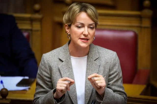 H εκπρόσωπος Τύπου της Νέας Δημοκρατίας, Αλεξάνδρα Σδούκου