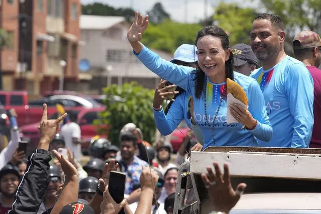 Ματσάδο: “Λάβαμε στήριξη από την κυβέρνηση Τραμπ για να φτάσουμε εδώ”