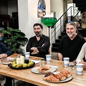 Οικονομίδης, Μπισμπίκης, Ρένεση, Κουνιά συζητούν με τον Γιώργο Λέντζα