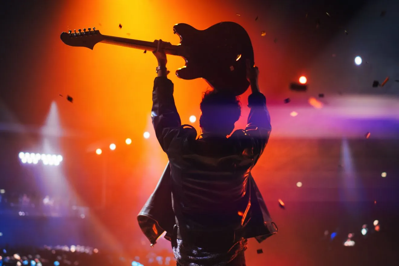 Rock Band Performing