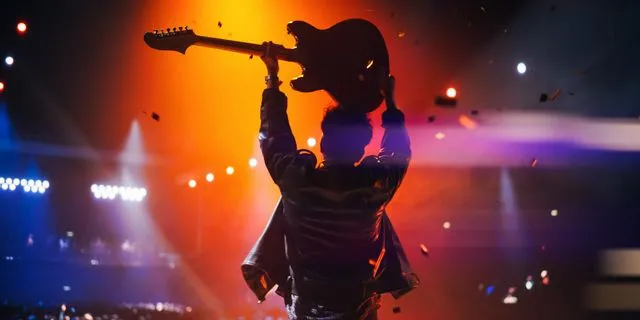 Rock Band Performing