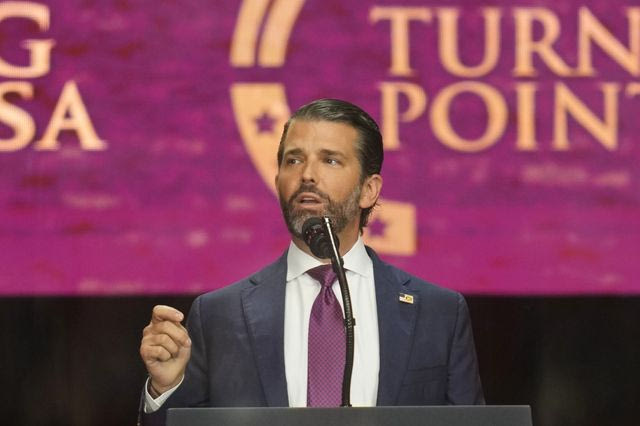 Τραμπ Τζούνιορ: Οι ΗΠΑ ίσως τερματίσουν τη στήριξη στην Ουκρανία – “Είναι πιο διεφθαρμένη από τη Ρωσία”