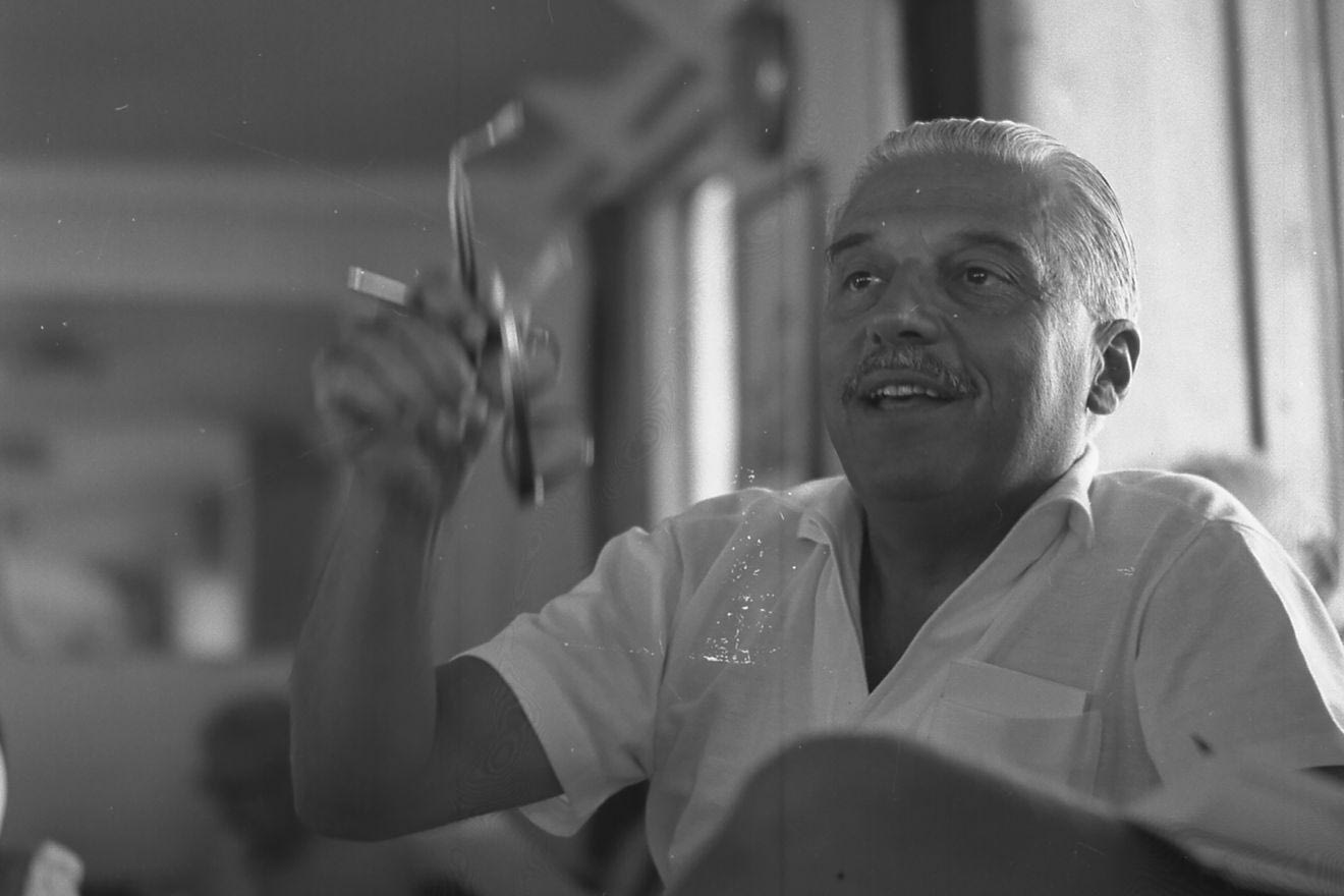 Ο Κωνσταντίνος Δοξιάδης στο πλοίο