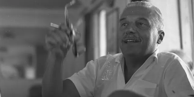 Ο Κωνσταντίνος Δοξιάδης στο πλοίο