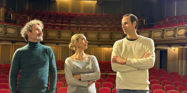 Ο Θανάσης Ακοκκαλίδης, η Βίκυ Βολιώτη και ο Δημήτρης Γεωργιάδης