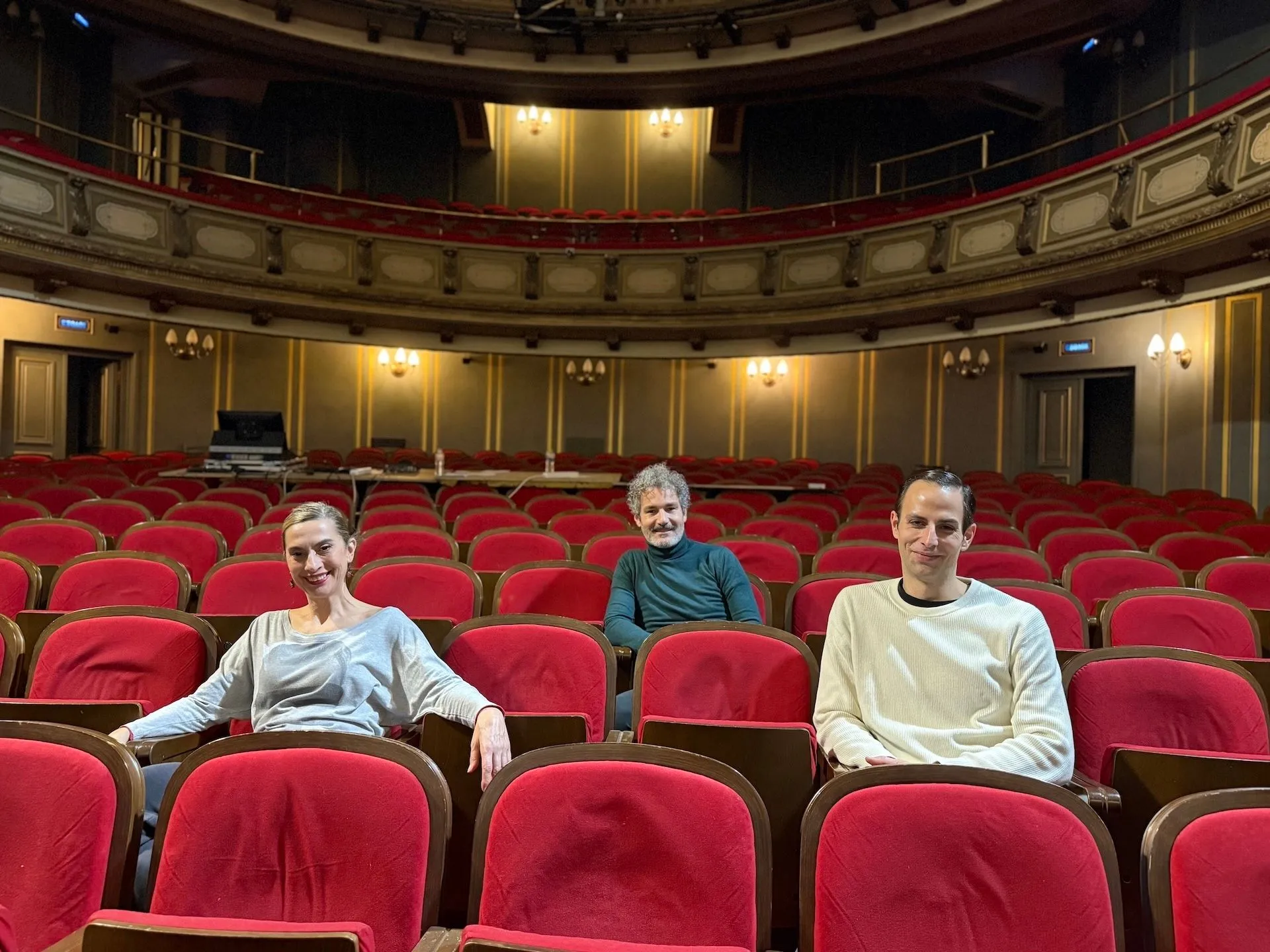 Ο Θανάσης Ακοκκαλίδης, η Βίκυ Βολιώτη και ο Δημήτρης Γεωργιάδης