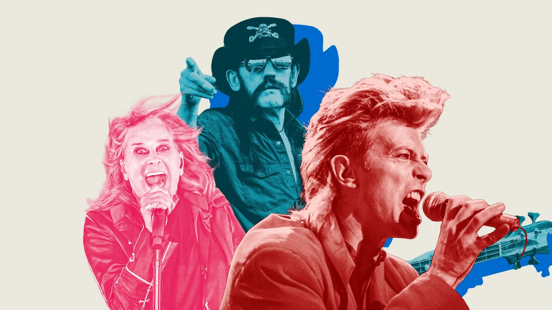 Χριστούγεννα με τον Ozzy και τον Lemmy. Και 2026 με Bowie.