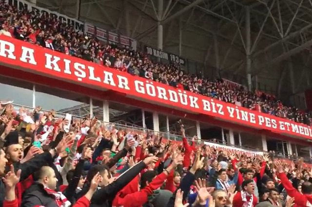 Οπαδοί της Σαμσουνσπόρ