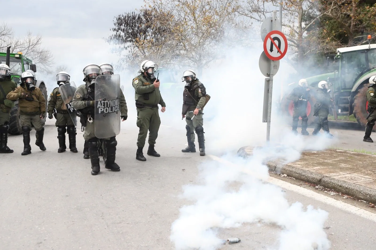 Κινητοποίηση αγροτών και κτηνοτρόφων στα Πράσινα Φανάρια της Θεσσαλονίκης