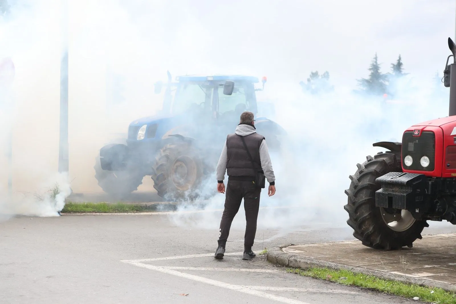 Κινητοποίηση αγροτών και κτηνοτρόφων στα Πράσινα Φανάρια της Θεσσαλονίκης