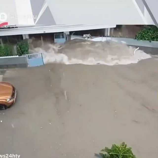 Κατέρρευσε μάντρα πολυκατοικίας στον Άλιμο