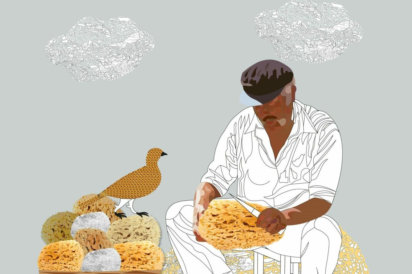 έργο της εικαστικού Αντωνίας Ηρωΐδου