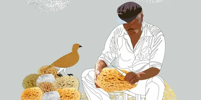 έργο της εικαστικού Αντωνίας Ηρωΐδου