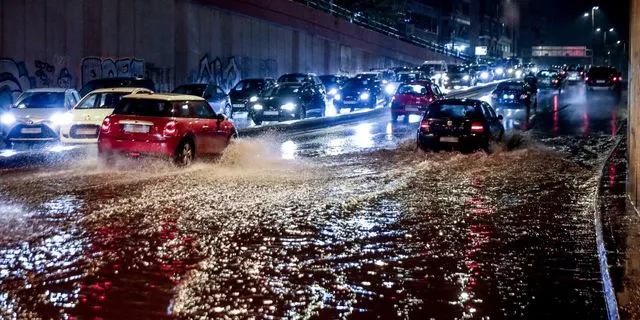 Κακοκαιρία "Byron" στην Αττική