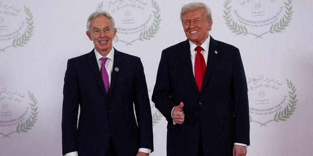 Τόνι Μπλερ και Ντόναλντ Τραμπ