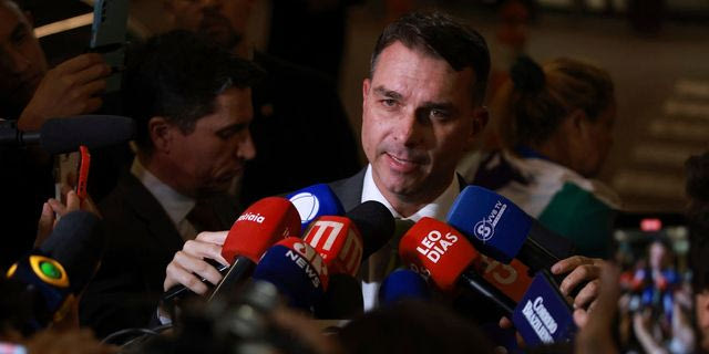 O Flavio Bolsonaro, γιος του πρώην προέδρου της Βραζιλίας
