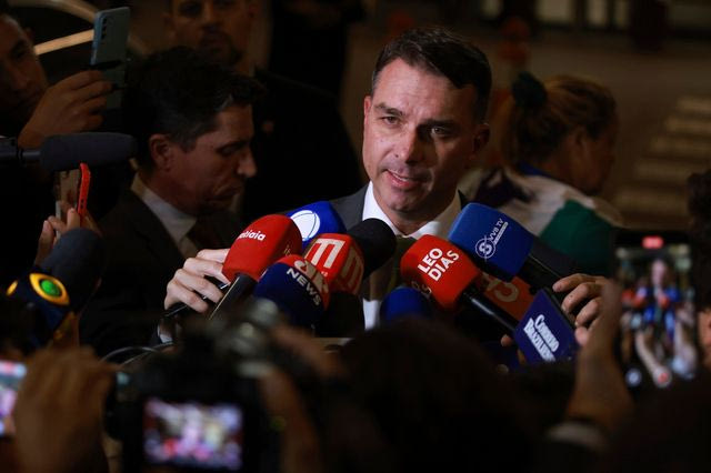 O Flavio Bolsonaro, γιος του πρώην προέδρου της Βραζιλίας