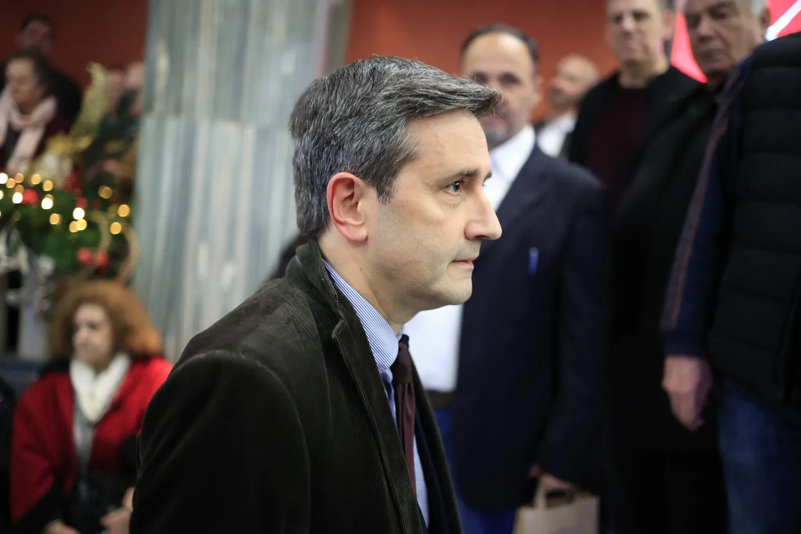 Ο Γιώργος Χουλιαράκης στην παρουσίαση του βιβλίου του Αλέξη Τσίπρα, "Ιθάκη"