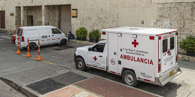 Ασθενοφόρο στην Κολομβία