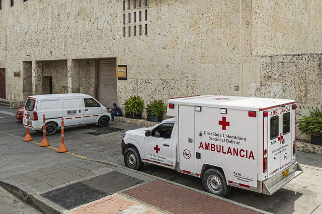 Ασθενοφόρο στην Κολομβία