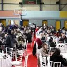 Χριστουγεννιάτικο Γεύμα Αγάπης από τον Δήμο Αθηναίων στο Κλειστό Γήπεδο Μπάσκετ Ρουφ