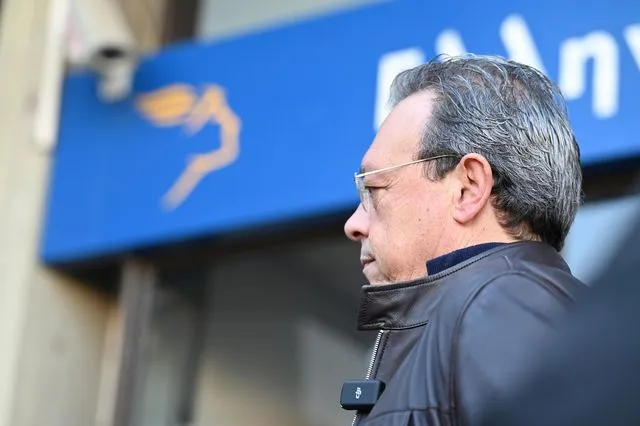 Ο Σωκράτης Φάμελλος στο κλειστό ΕΛΤΑ Πυλαίας