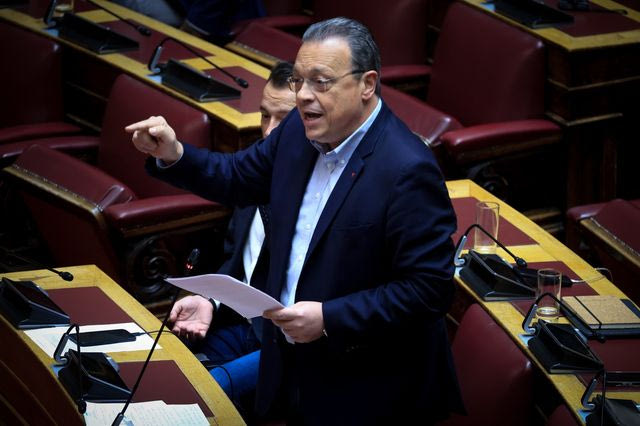 Ο Σωκράτης Φάμελλος στη Βουλή