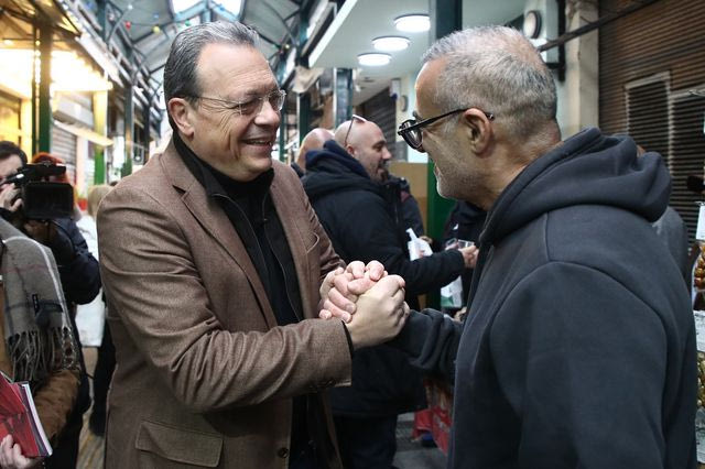 Περιοδεία του Σωκράτη Φάμελλου στη Θεσσαλονίκη