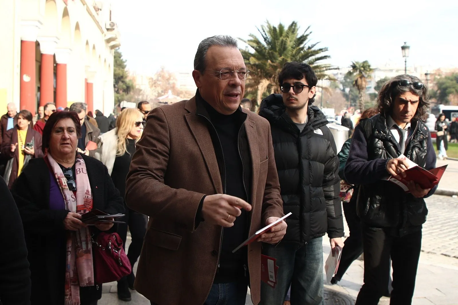 Περιοδεία του Σωκράτη Φάμελλου στη Θεσσαλονίκη