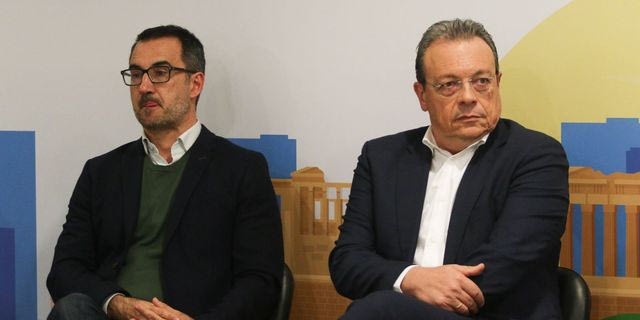 Σωκράτης Φάμελλος και Αλέξης Χαρίτσης