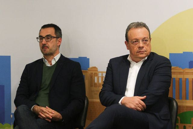 Σωκράτης Φάμελλος και Αλέξης Χαρίτσης