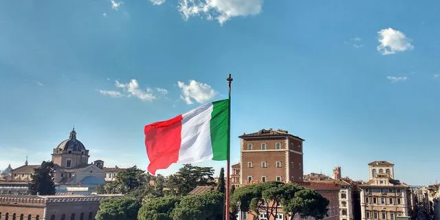 Η σημαία της Ιταλίας