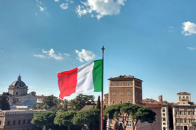 Η σημαία της Ιταλίας