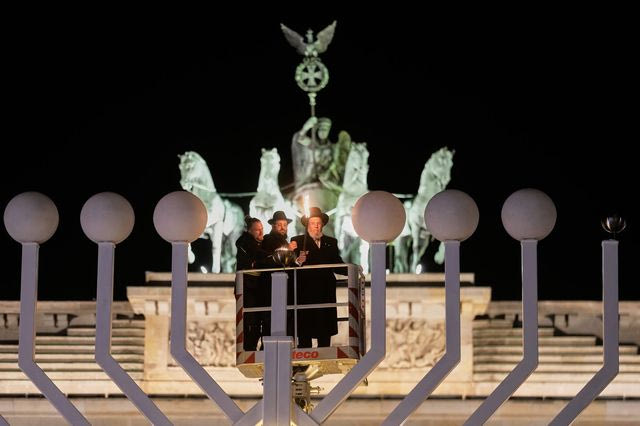 Εορτασμός Χάνουκα στη Γερμανία