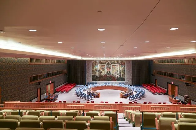 Η αίθουσα Συμβουλίου Ασφαλείας του ΟΗΕ