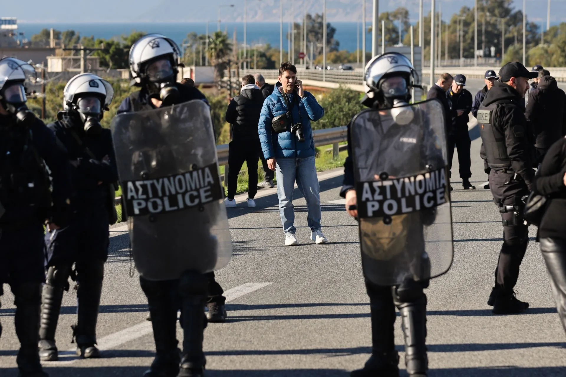 Ένταση και χημικά στο Ρίο Αντίρριο
