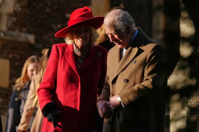 Ο Βασιλιάς Κάρολος με τη σύζυγό του, Καμίλα