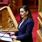 Η Όλγα Κεφαλογιάννη στη Βουλή