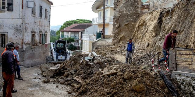 Κατολισθήσεις στην Κέρκυρα