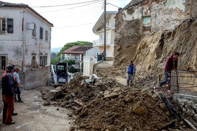 Κατολισθήσεις στην Κέρκυρα