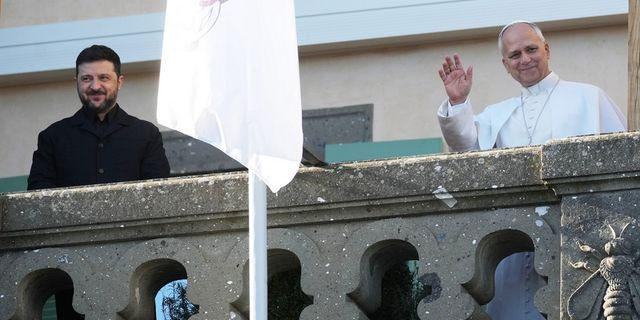 Συνάντηση Πάπα Λέοντα - Ζελένσκι