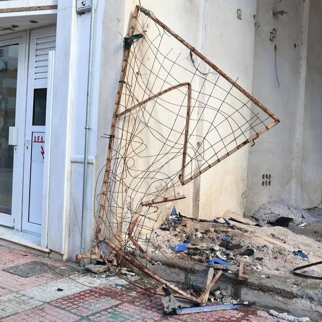 Το σημείο του δυστυχήματος στη Λούτσα