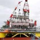 Eξέδρα άντλησης πετρελαίου της Lukoil στην Κασπία Θάλασσα