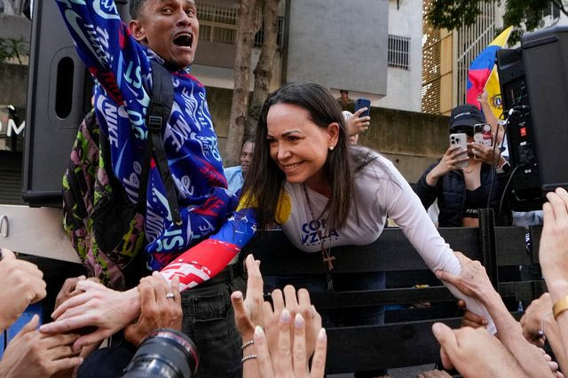 Ματσάδο: “Στη Βενεζουέλα, όσοι λένε την αλήθεια διακινδυνεύουν τη ζωή τους”