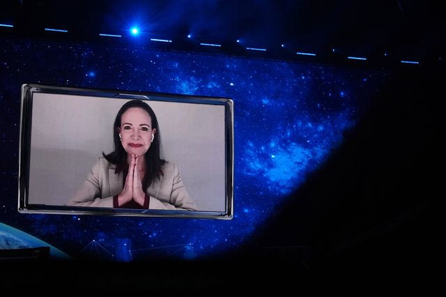 H Μαρία Κορίνα Ματσάδο