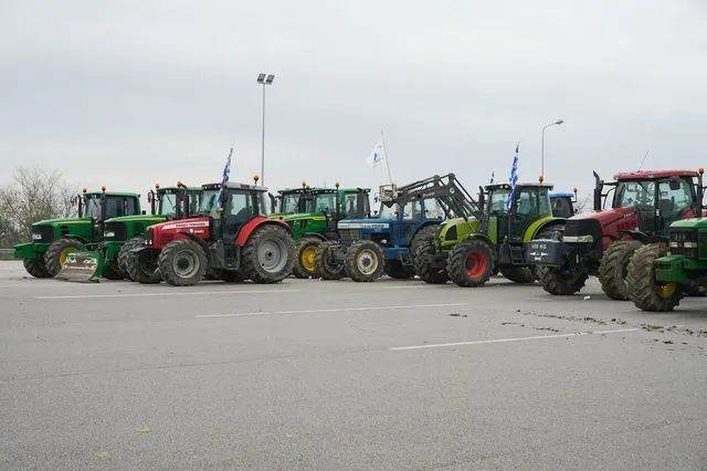 Το μπλόκο των αγροτών στα Μάλγαρα