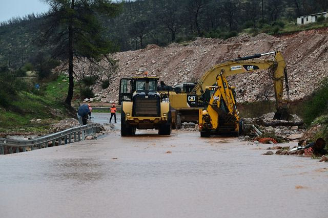 Μεγάλα ύψη βροχής από την κακοκαιρία Byron – Πού “έριξε” το περισσότερο νερό